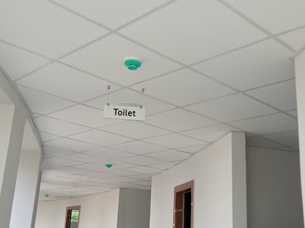 Toilet directional signages