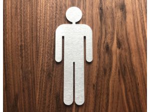 Gents toilet sign